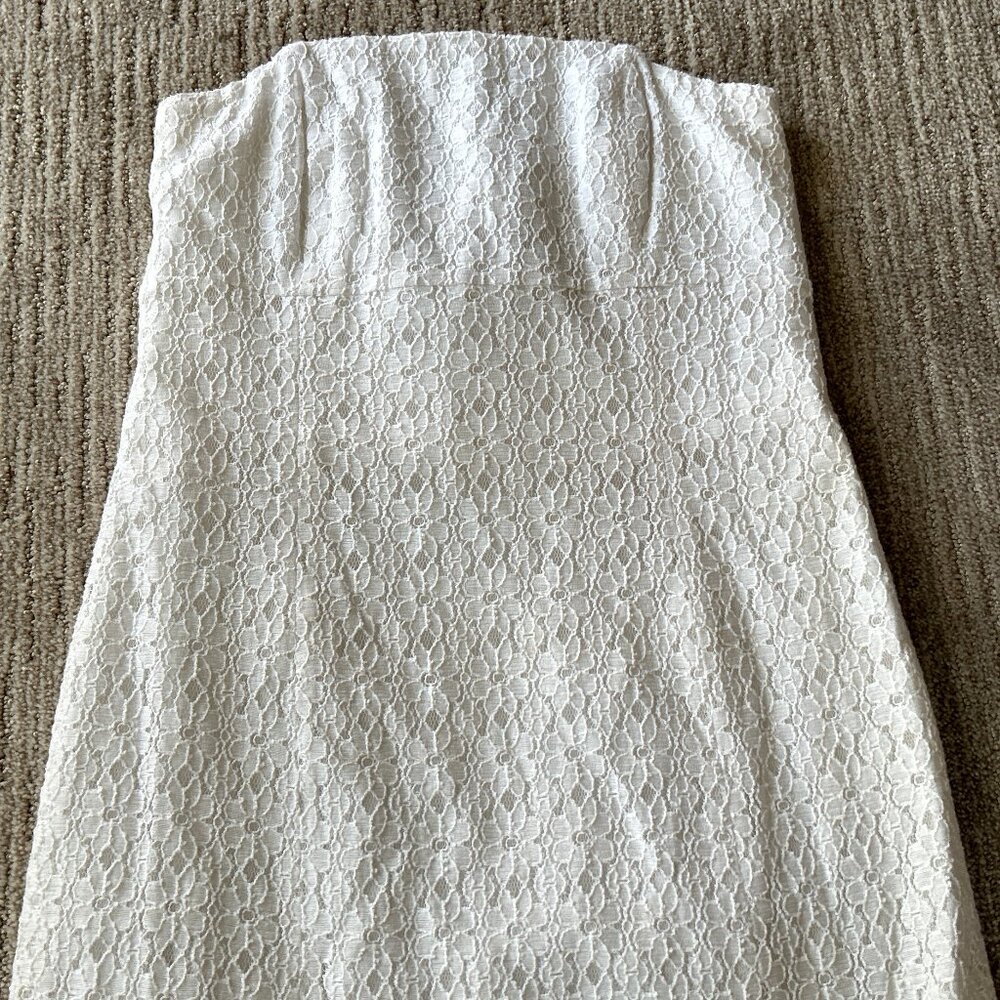 LILLY PULITZER ~ FRANCO RESORT PETAL PUSHER DRESS ~ 6 ~ White - Picture 13 of 13